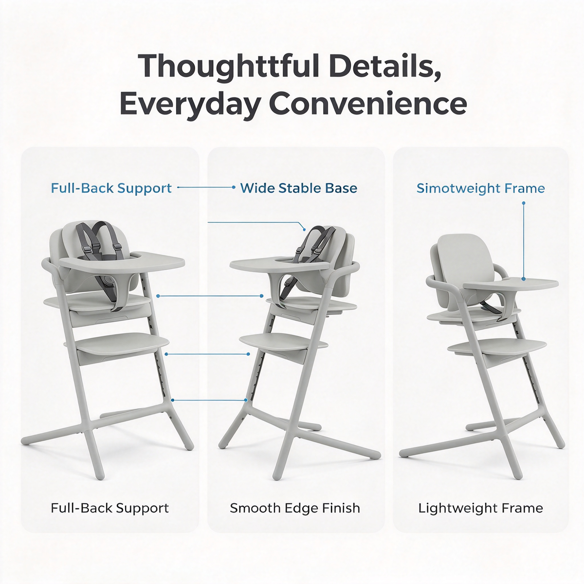 Convertible Baby High Chair System